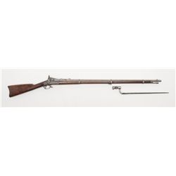 Springfield 2nd Model, Allin Conversion rifle,  cal. 50/70, Serial #NSNV.  The rifle is overall  fai