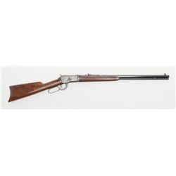 Winchester Model 1892 lever action rifle, .32  W.C.F. cal., 24” octagon barrel, double set  triggers