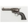 Image 2 : Colt Civilian Model SAA revolver, .45 cal., 4-3/4”  barrel, blue and case hardened finish, checkered