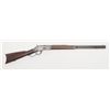 Image 1 : Winchester Model 1873 lever action rifle, .44  W.C.F. cal., 24” octagon barrel, blue finish,  7-leaf