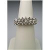 Image 1 : Stylish Diamond Ring with 20 round cut Diamonds  weighing approx. 1.00 carat with G-H color and SI