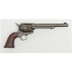 Unusual Colt U.S. Cavalry Model SAA revolver, .45  cal., 7-1/2” barrel, #7387 and pictured in A STUD