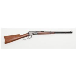 Winchester Model 92 lever action SRC, .25-20  W.C.F. cal., 20” barrel, blue finish, wood stocks,  #9