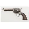 Image 2 : Colt U.S. Artillery Model SAA revolver, .45 cal.,  5-1/2” barrel, blue and case hardened finish, woo