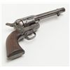 Image 8 : Colt U.S. Artillery Model SAA revolver, .45 cal.,  5-1/2” barrel, blue and case hardened finish, woo