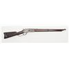 Image 1 : Winchester Second Model 1876 SRC, .45-60 cal., 22”  round barrel, traces of original blue finish,  f