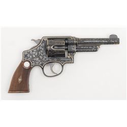 Beautiful pre-war Smith & Wesson 38/44 Heavy Duty  DA revolver, .38 Special cal., 5-screw early  pro