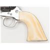 Image 8 : Colt SAA revolver, .44-40 cal., 4-3/4” barrel,  re-nickeled finish, ivory grips, #93116 in overall