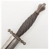 Image 3 : Central European possibly Swiss broadsword  comprised of period elements with original blade  in the