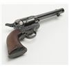 Image 9 : Colt U.S. Artillery Model SAA revolver, .45 cal.,  5-1/2” barrel, blue and case hardened finish, woo