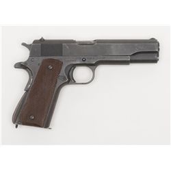 United States Property-marked Remington Rand Model  1911-A1 semi-auto pistol, .45 cal., 5” barrel,