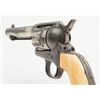 Image 11 : Colt Civilian Model SAA revolver, .45 cal., 4-3/4”  barrel, nickel finish, ivory grips, #109259  acc