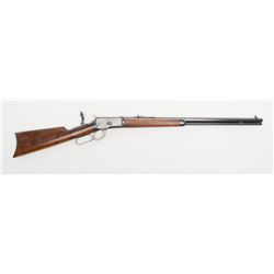 Winchester Model  1892 lever action rifle, .32  W.C.F. cal., 24” octagon barrel, Beech Combination