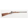 Image 1 : Sharps New Model percussion carbine in .52  caliber, serial number 25101. The metal surfaces  are in