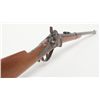 Image 8 : Sharps New Model percussion carbine in .52  caliber, serial number 25101. The metal surfaces  are in