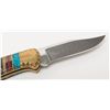 Image 8 : Fantastic and possibly unique set of 3 custom buck  knives signed by "Chuck" Buck, President of Buck