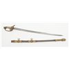 Image 2 : Presentation grade and inscribed officer’s sword  in out of the attic condition from an old  collect