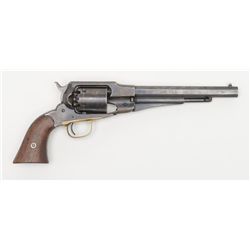 Remington New Model Army percussion revolver,  Martially-inspected, .44 cal., 8” octagon barrel,  bl