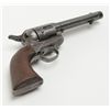 Image 8 : Colt Civilian Model SAA revolver, .45 cal., 5-1/2”  barrel, blue and case hardened finish, wood  gri