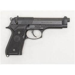 Beretta M9 semi auto pistol, #M9-2371, 9mm, 4.9   barrel, black finish, drift adjustable rear sight