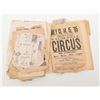 Image 1 : Papers and Documents concerning Circus and  Sideshows, purportedly property of “The Boy  Wonder”, T.