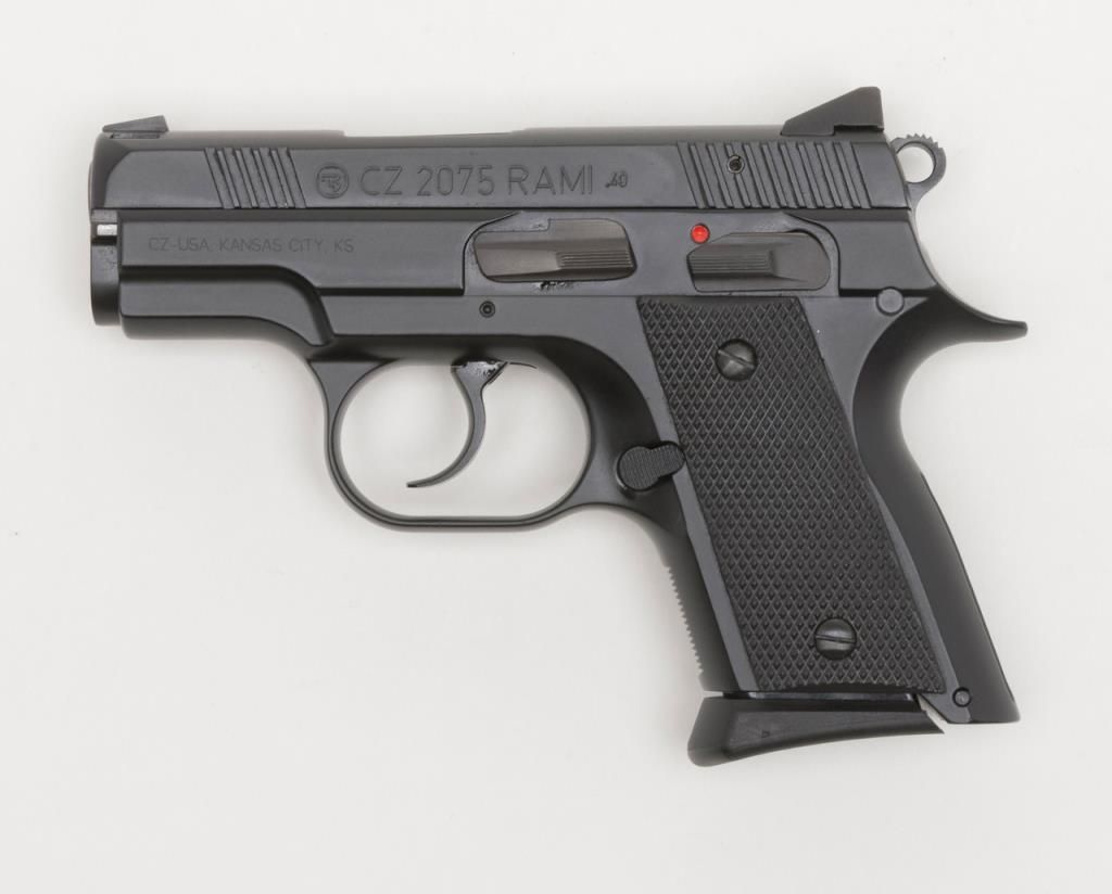 CZ Model 2075 RAMI compact DA semi-auto pistol, .40 cal., 3” barrel ...