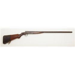 Harrington and Richardson 12 gauge single shot  exposed hammer shotgun in fair condition showing  29