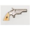 Image 1 : Southern derringer, .41 cal., 2-1/2” octagon  barrel, silver finish, bone grips, #8204 in  overall g