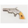 Image 2 : Southern derringer, .41 cal., 2-1/2” octagon  barrel, silver finish, bone grips, #8204 in  overall g