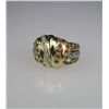 Image 1 : Designer Styled Diamond and Multi-Colored Gem Ring  with over 50 round Rubies, Emeralds,  Sapphires