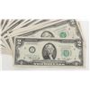 Image 2 : Lot of 50 1976 Bicentennial $2 U.S. Bank Notes,  various conditions.   Est.:  $135-$175.