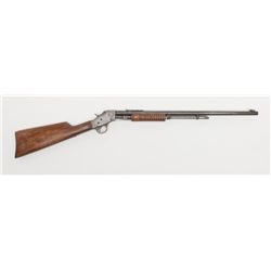 Stevens Visible Loader pump action rifle, .22  short, long or long rifle cal., 22” round barrel,  bl