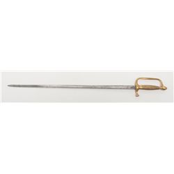 Civil War musician’s sword by Ames dated 1865. In  good to very good condition; visible marks and  i