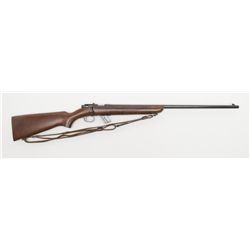 Winchester Model 69A bolt action rifle, .22LR  cal., 25” round barrel, appears to have a factory  re