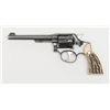 Image 3 : Smith & Wesson 5-Screw DA Hand Ejector revolver,  .32 Win. cal., 6” barrel, re-blued finish,  Franzi