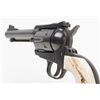 Image 11 : Ruger New Model Blackhawk Single Action revolver,  .45 cal., 4-1/2” barrel, black finish, stag grips