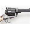 Image 6 : Ruger New Model Blackhawk Single Action revolver,  .45 cal., 4-1/2” barrel, black finish, stag grips