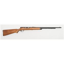 Stevens-Savage Model 87A semi-auto rifle, .22  short, long or LR cal., 24” round barrel, black  fini