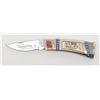 Image 3 : Franklin mint collector series commemorative  pocketknife showing Confederate scenes with  portrait