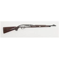 Remington Nylon Model 66 semi-auto rifle, .22LR  cal., 19-1/2” barrel, blue finish, mottled brown  c