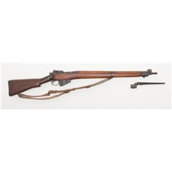 Enfield No 4 MK 1/2, #Z26930A, .303 cal, 25 1/4   barrel, adjustable sights, matching bolt, hardwood