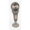 Image 1 : Old style metal parking meter by Rockwell, approx.  22” tall; a great decorator.   Est.:  $60-$120.