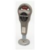 Image 2 : Old style metal parking meter by Rockwell, approx.  22” tall; a great decorator.   Est.:  $60-$120.