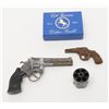 Image 1 : Bonanza lot including a cylinder for a single  action revolver, a mini-Python cap gun, a rusty  reli