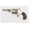 Image 2 : Hopkins & Allen Dictator spur trigger revolver,  .30 cal., 3” round barrel, nickel finish,  checkere