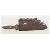 Image 2 : Apache knife made from saw, with fringed scabbard  20th century.   Est.:$175-$350.