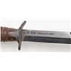 Image 5 : U.S. M3 fighting knife by Camillus dated 1943 with  leather scabbard, also by Camillus in very good