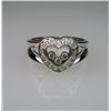 Image 3 : Delightful Heart shaped Diamond Ring inspired by  ‘Chopard’ with 3 ‘Happy’ or free moving Diamonds