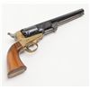 Image 11 : Reproduction of 1851 Navy Colt by E.I.G. (Italy)  in .36 caliber percussion with engraved brass  fra