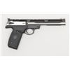 Image 2 : Smith and Wesson Model 22A-1 semi-automatic  pistol, cal. .22 Long Rifle, Serial #UBM6683.  The  pis
